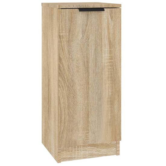 Krefeld Wooden Sideboard With 4 Doors 1 Drawer In Sonoma Oak