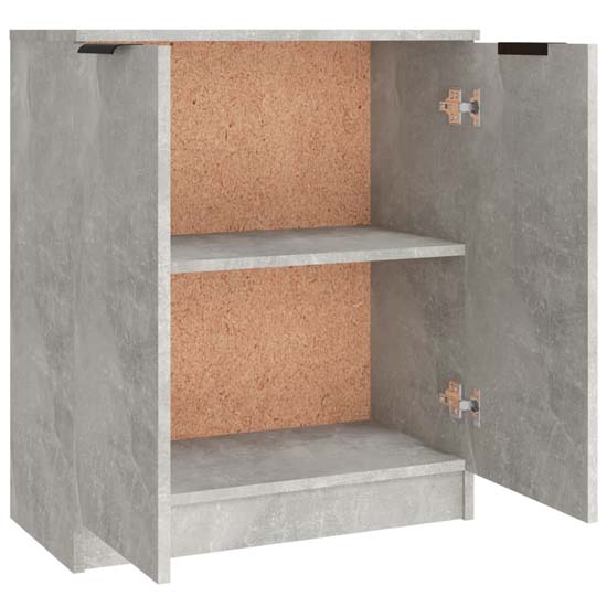 Krefeld Wooden Sideboard With 6 Doors In Concrete Effect