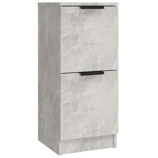 Krefeld Wooden Sideboard With 6 Doors In Concrete Effect