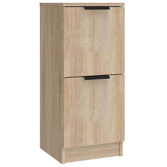 Krefeld Wooden Sideboard With 6 Doors In Sonoma Oak
