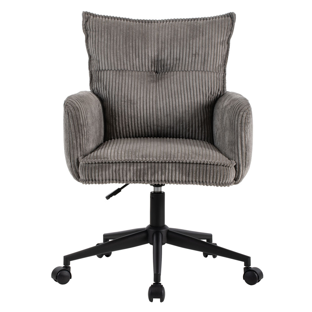 Krelion Fabric Home and Office Chair in Grey