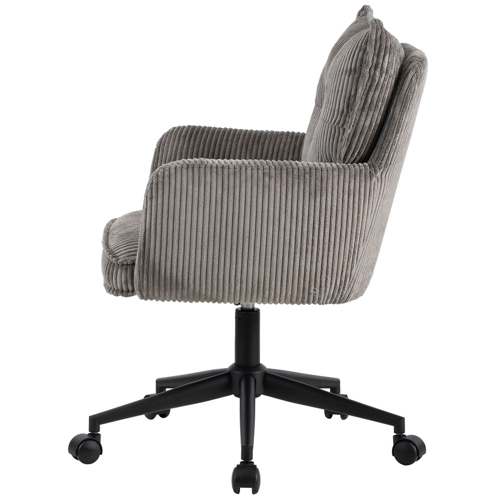 Krelion Fabric Home and Office Chair in Grey