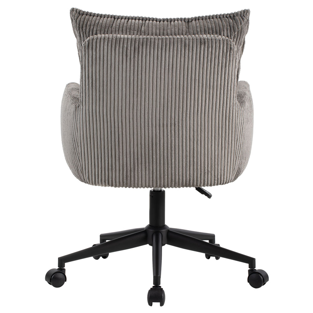 Krelion Fabric Home and Office Chair in Grey