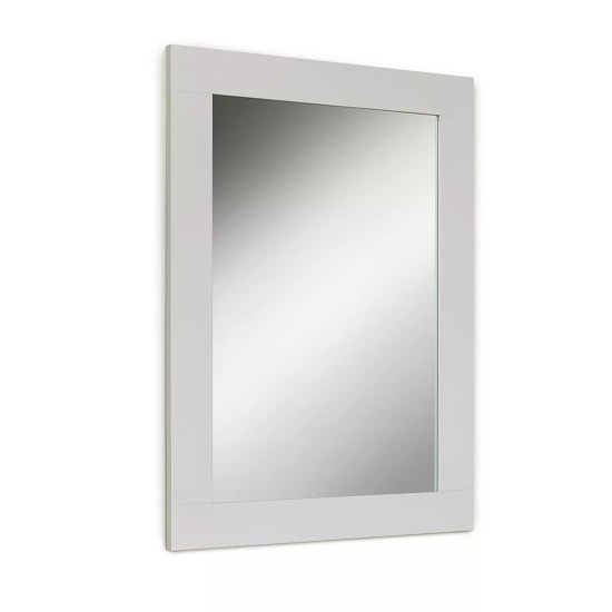 Krista Wooden Wall Mirror Rectangular In Grey_2