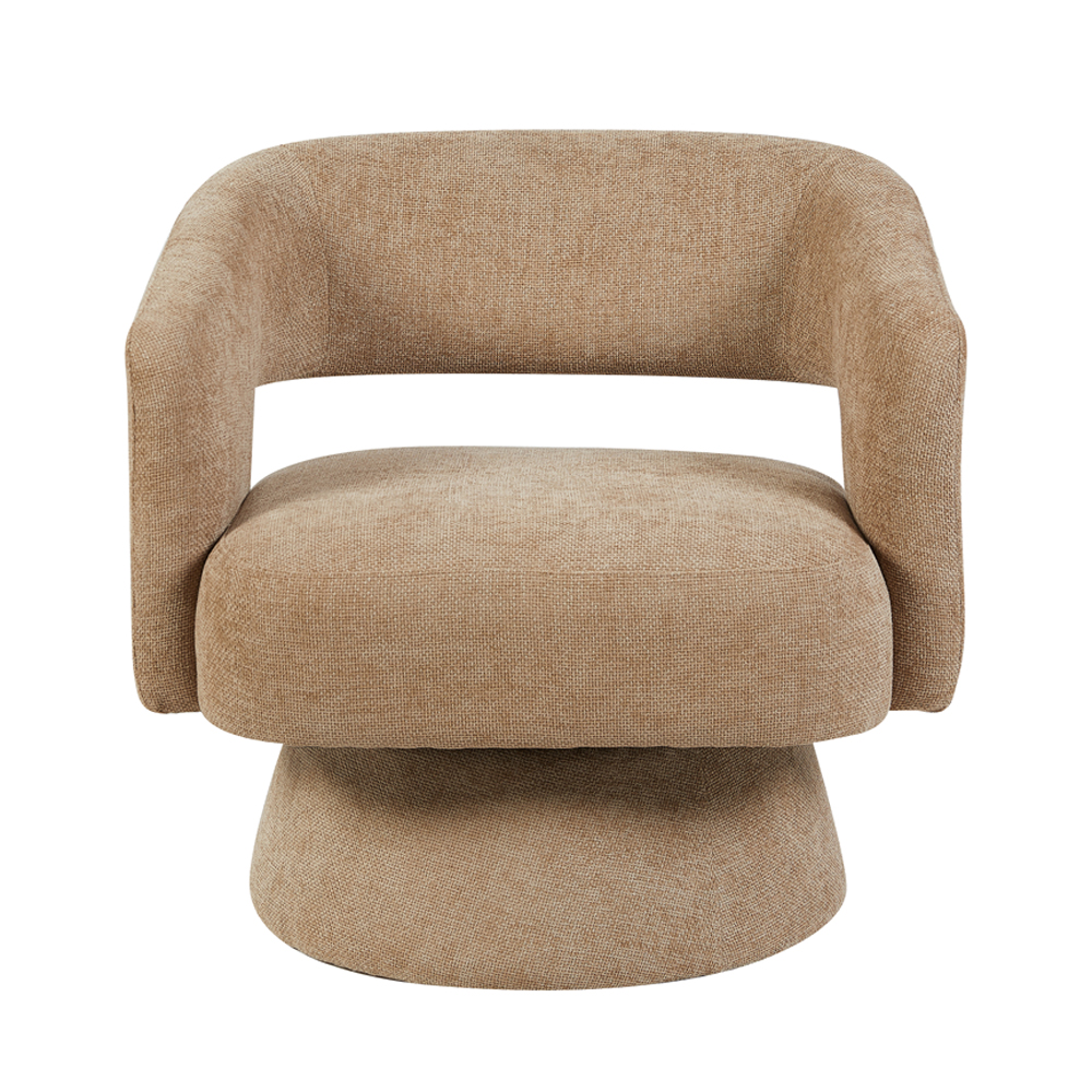 Kynel Fabric Accent Chair in Oatmeal