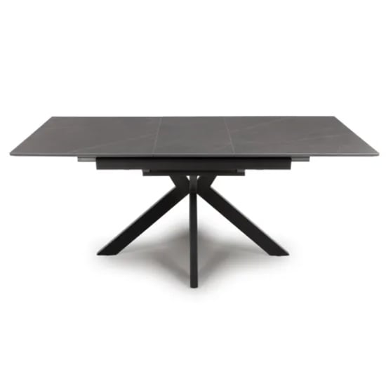 Lacole Extending Sintered Stone Dining Table Large In Grey