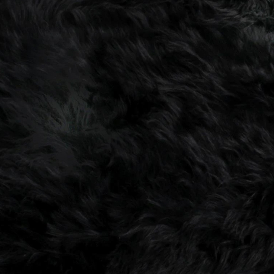 Ladson Sextuple Sheepskin Rug In Black
