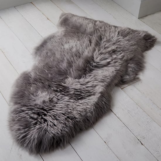 Photo of Ladson sheepskin rug in grey