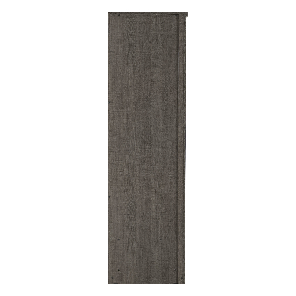 Laggan Wooden Wardrobe With 2 Doors In Black