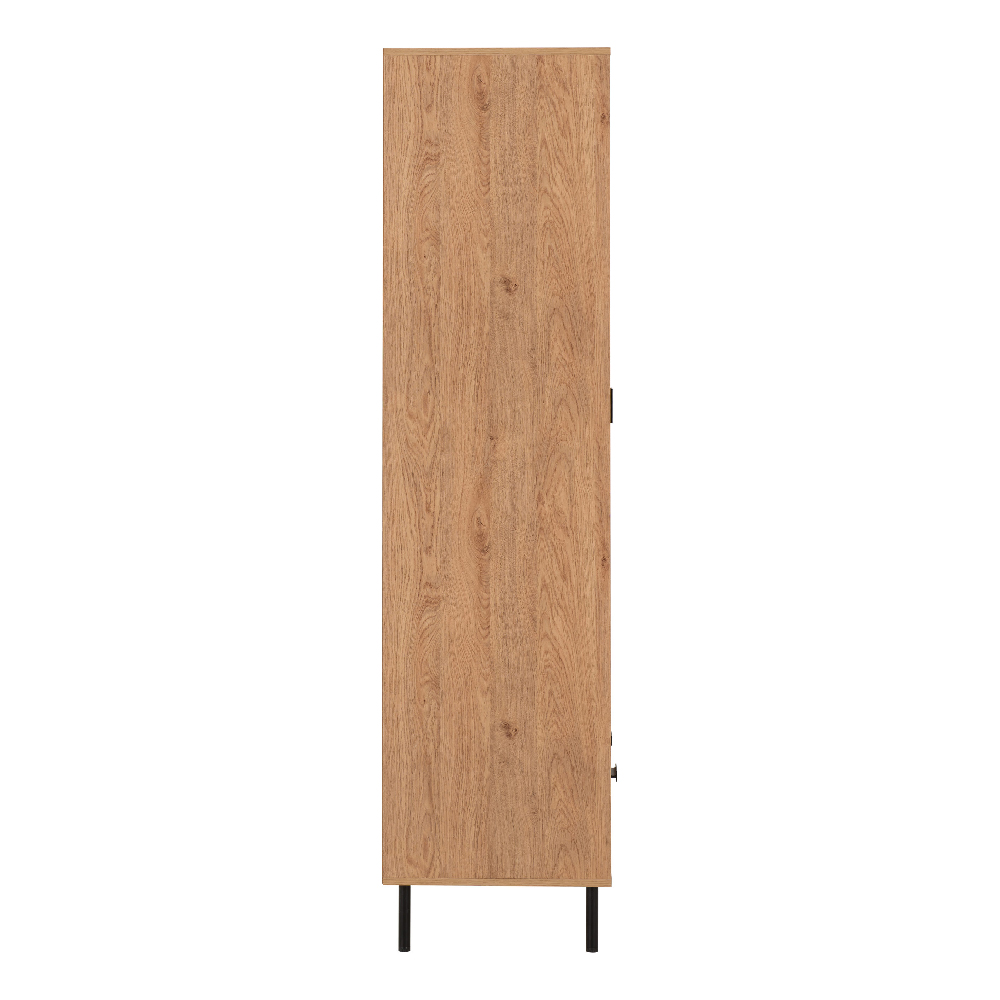 Lagos Wooden Wardrobe With 2 Doors 1 Drawer In Oak