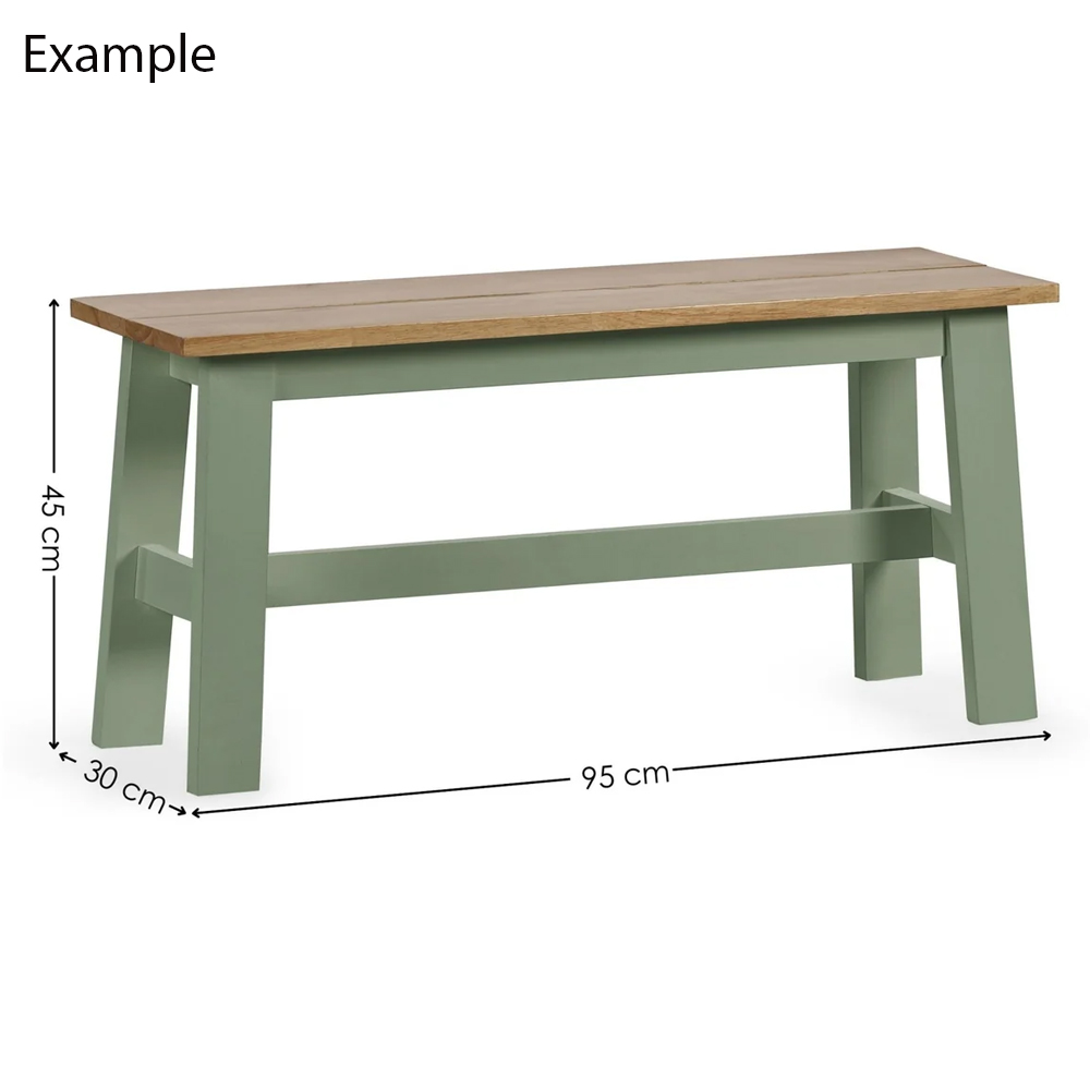 Lamar White Oak Wooden Rectangular Dining Table With 2 Chairs 1 Bench
