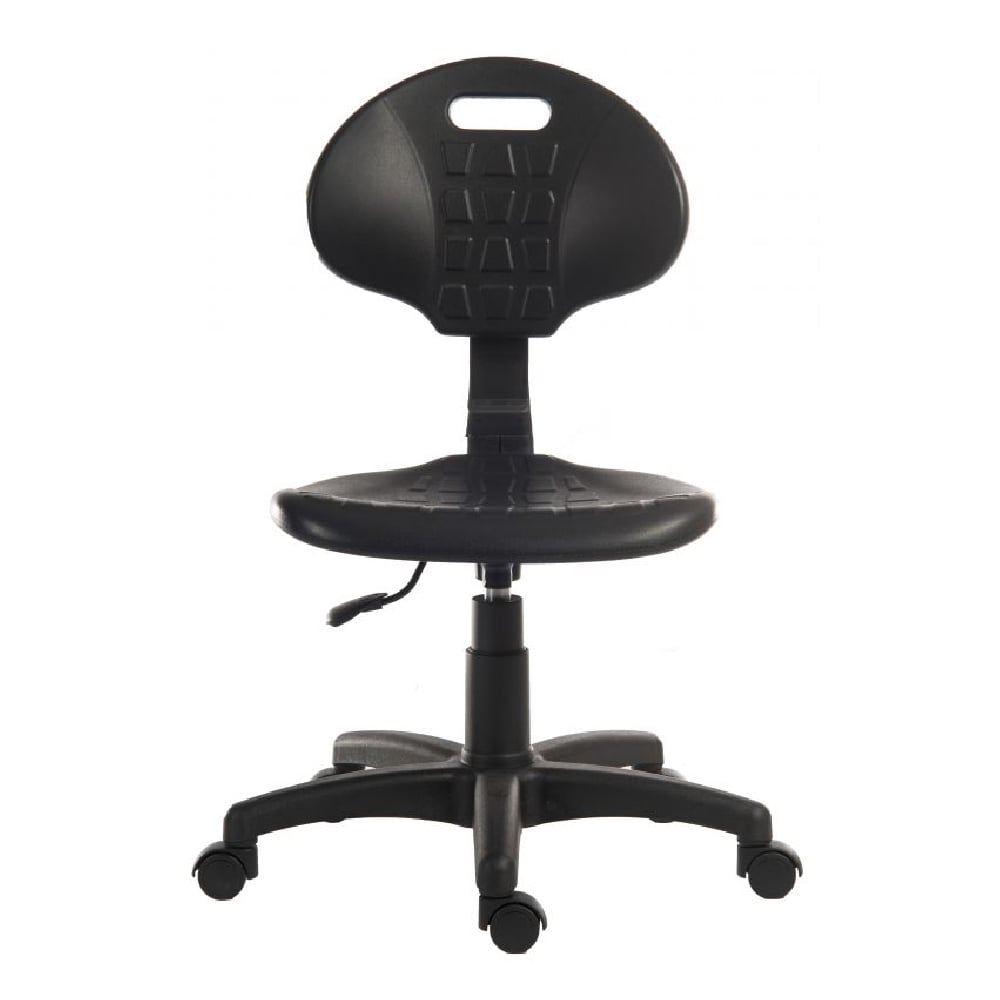 Lansing PU Leather Home And Office Chair In Black