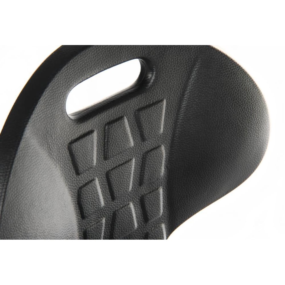 Lansing PU Leather Home And Office Chair In Black