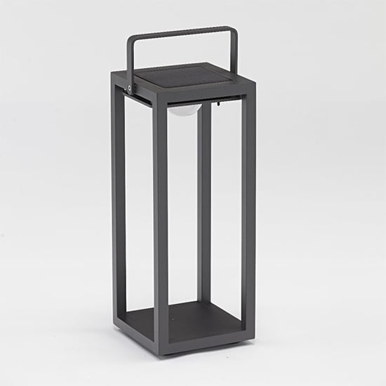 Read more about Lanza outdoor aluminium floor lamp in anthracite