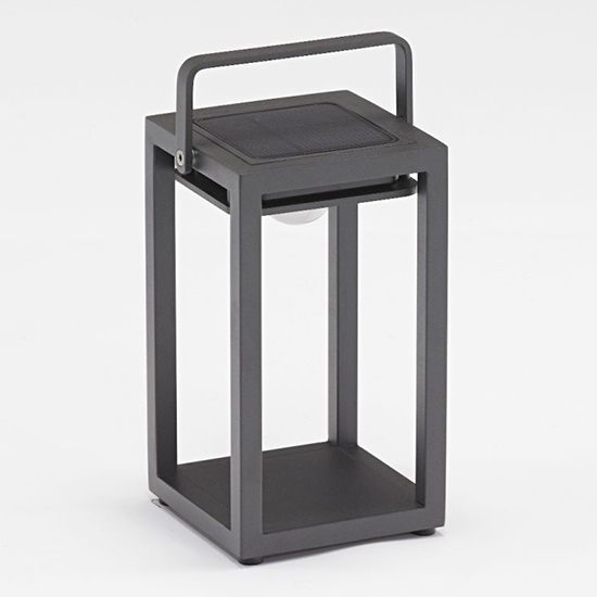 Product photograph of Lanza Outdoor Aluminium Table Lamp In Anthracite from Furniture in Fashion