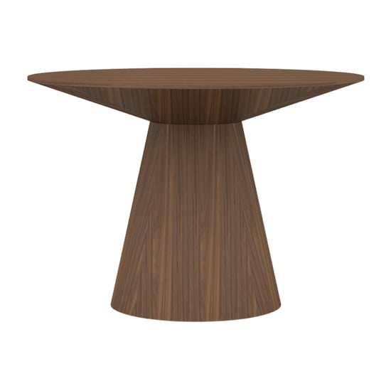 Read more about Lapis wooden dining table round in walnut