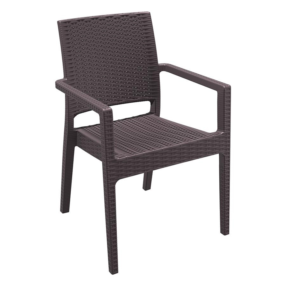 Laporte Polypropylene Armchair in Brown