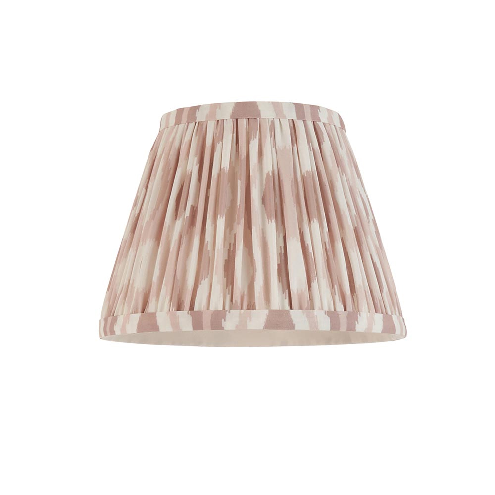 Laredo Neutral 20cm Shade Wood Table Lamp In Pink Clay
