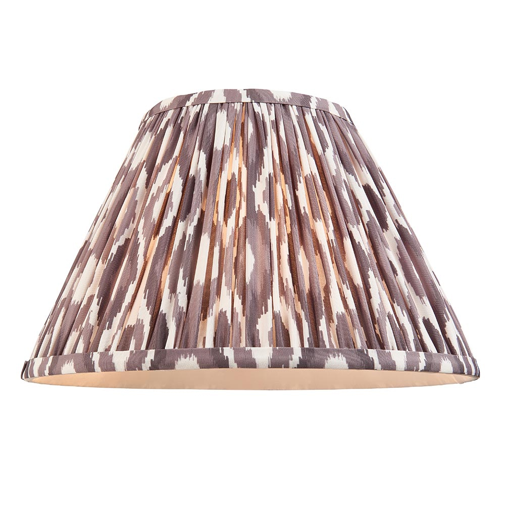 Laredo Pearl Grey 30cm Shade Large Ceramic Table Lamp In Ivory