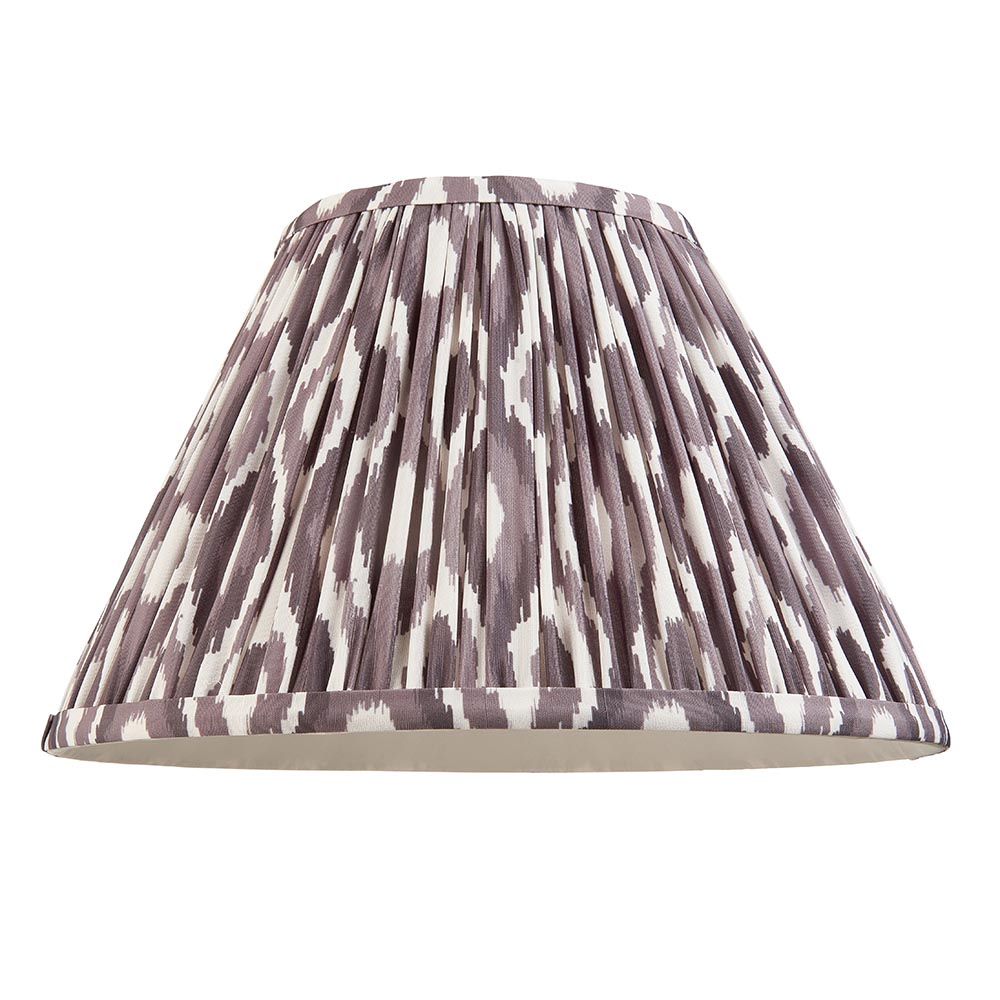 Laredo Pearl Grey 30cm Shade Resin Table Lamp In Almond White