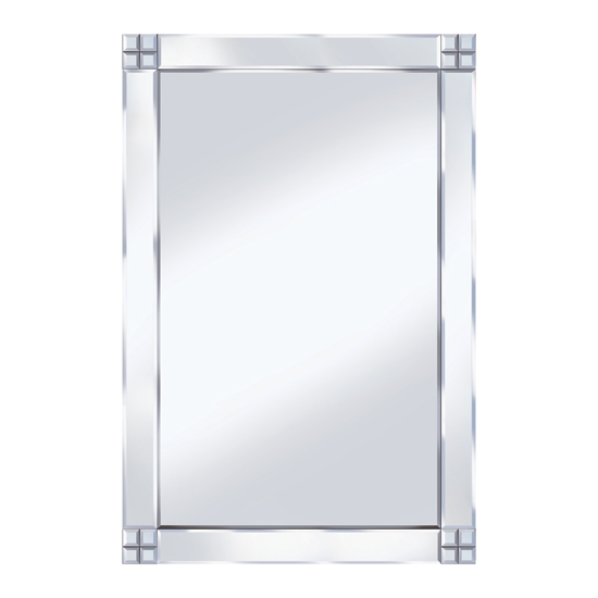 Multi-Square Design 120x80 Decorative Mirror