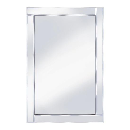 Product photograph of Bevelled 120x80 Large Wall Mirror from Furniture in Fashion