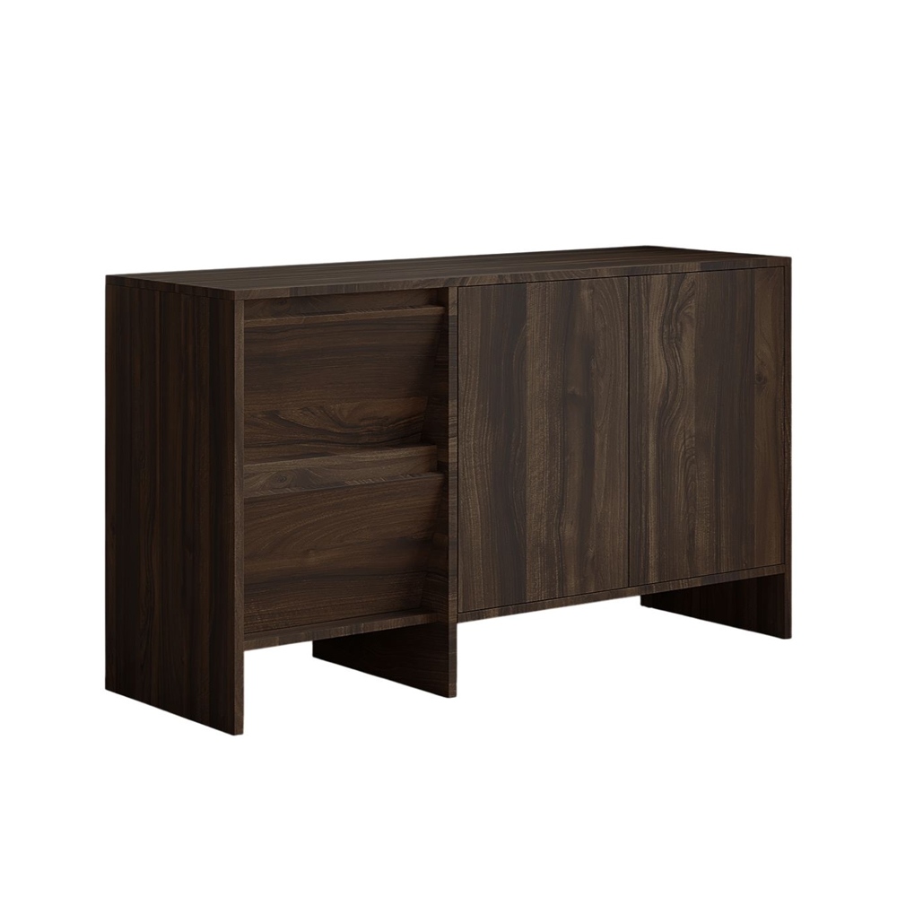 Laris Wooden Console Table in Walnut
