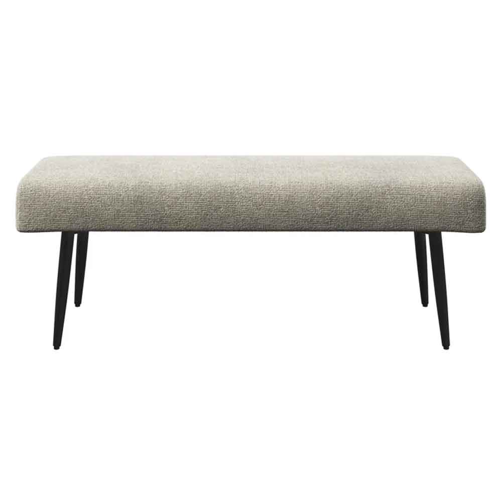 Laroz Fabric Dining Bench in Champagne