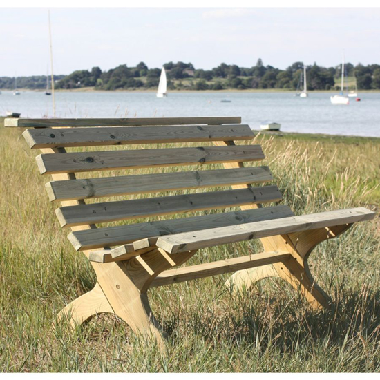 Lars Wooden Garden Bench In Treated Pine