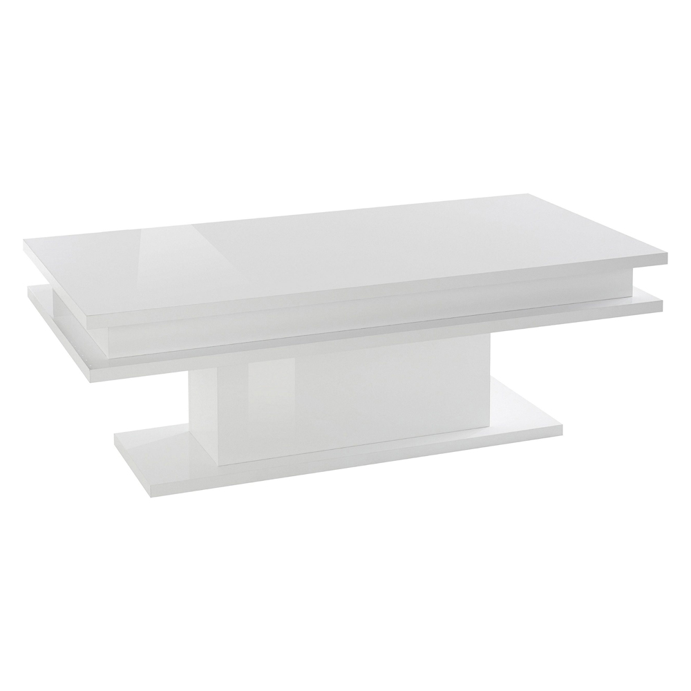 Lasalle High Gloss Coffee Table In White