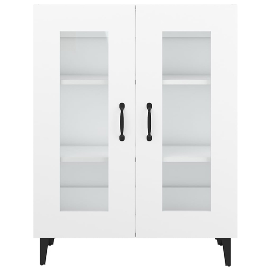 Latrell Wooden Sideboard With 2 Doors In White