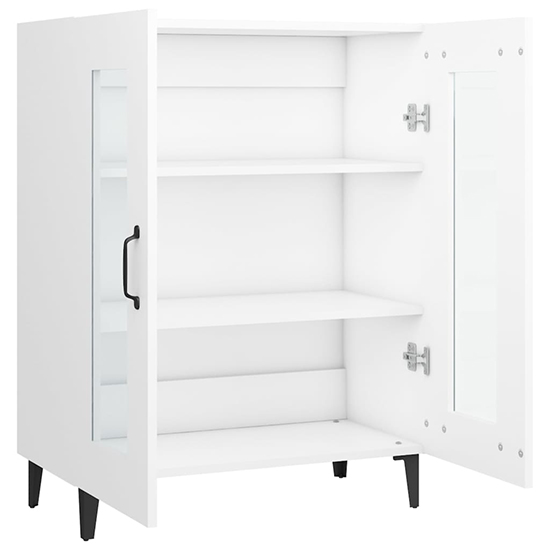 Latrell Wooden Sideboard With 2 Doors In White
