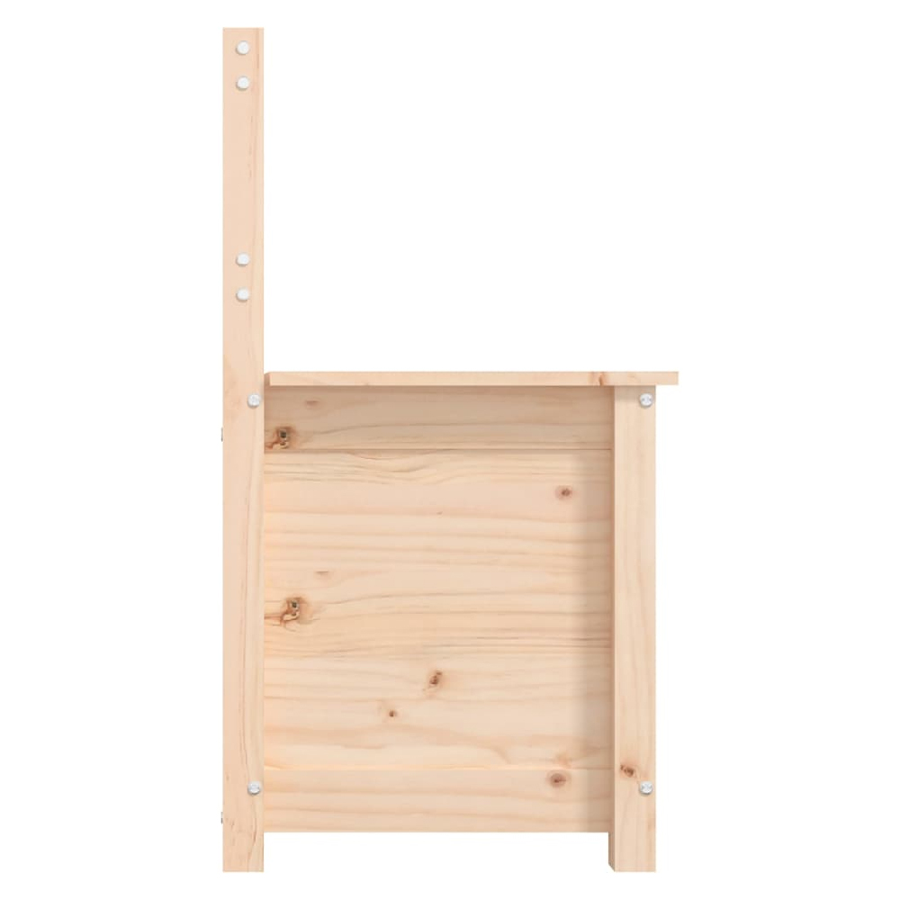 Laval Wooden Small Hallway Storage Seating Bench In Natural