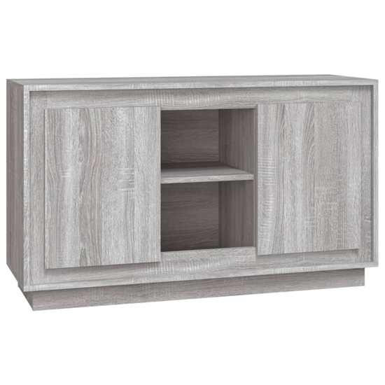 Lavelo Wooden Sideboard With 2 Doors In Grey Sonoma Oak