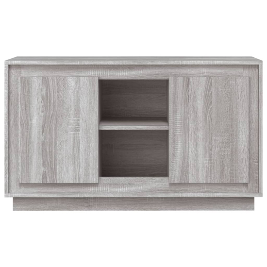 Lavelo Wooden Sideboard With 2 Doors In Grey Sonoma Oak