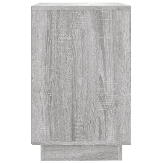Lavelo Wooden Sideboard With 2 Doors In Grey Sonoma Oak