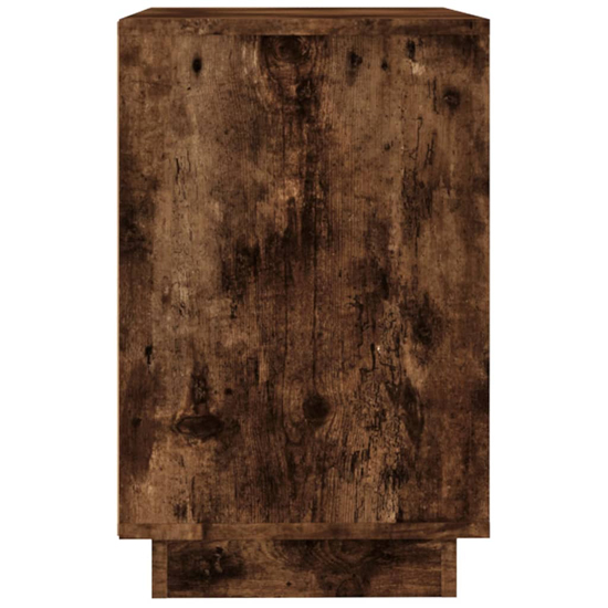 Lavelo Wooden Sideboard With 2 Doors In Smoked Oak