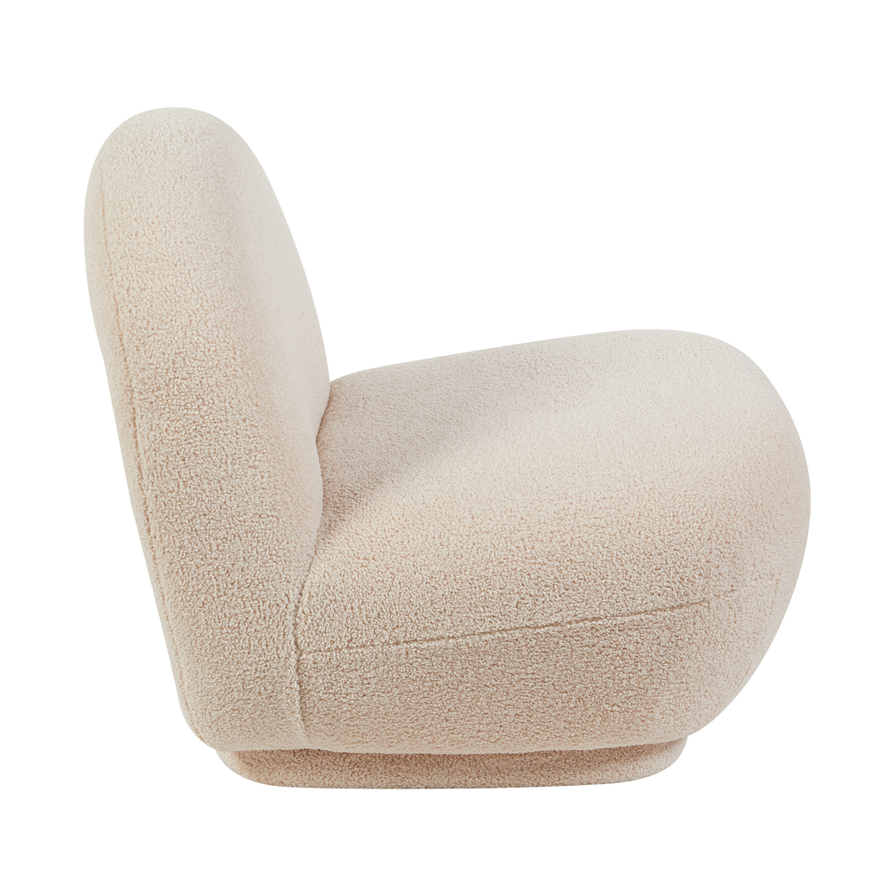 Lavio Fabric Accent Chair in Fawn