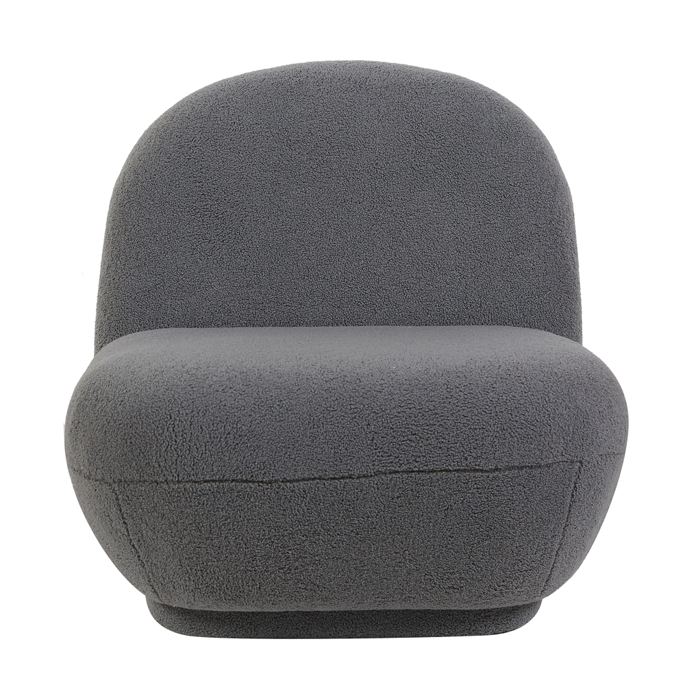 Lavio Fabric Accent Chair in Grey