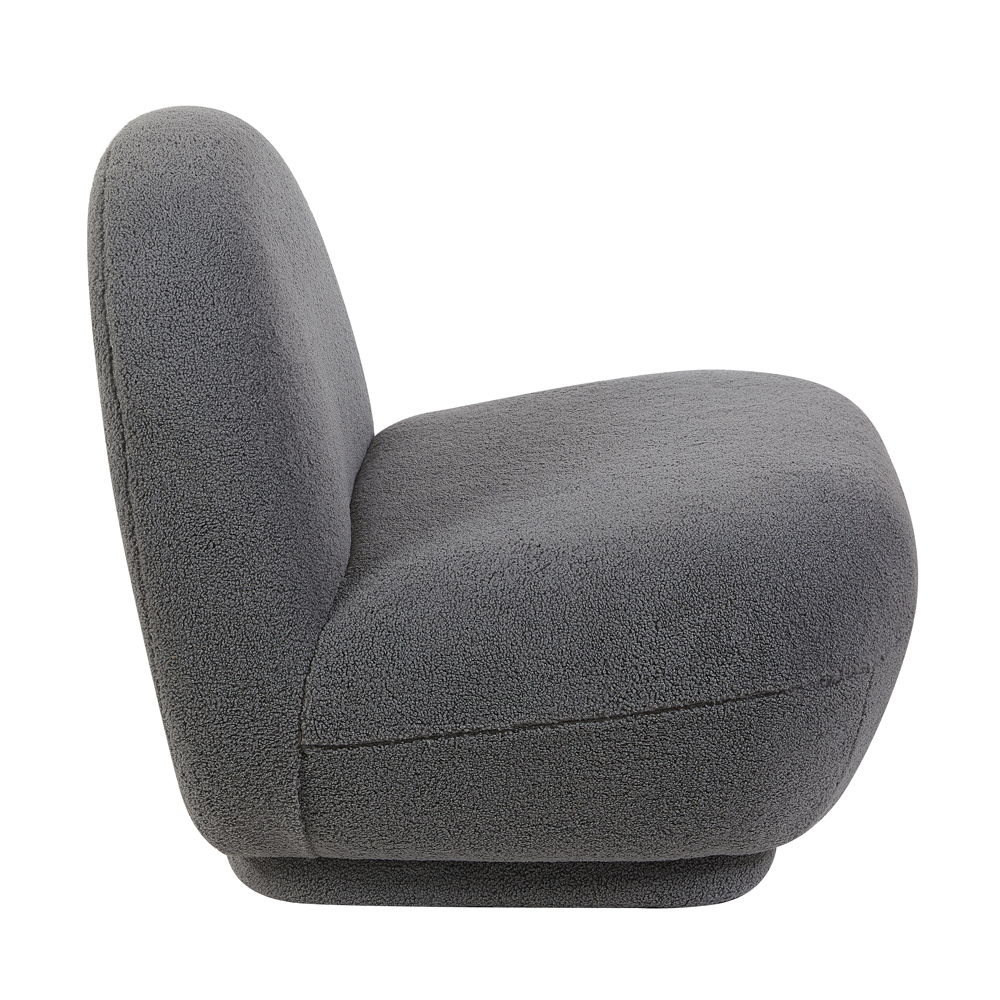 Lavio Fabric Accent Chair in Grey