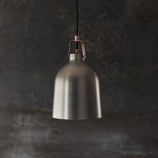 Product photograph of Lawton Ceiling Pendant Light In Aged Pewter from Furniture in Fashion