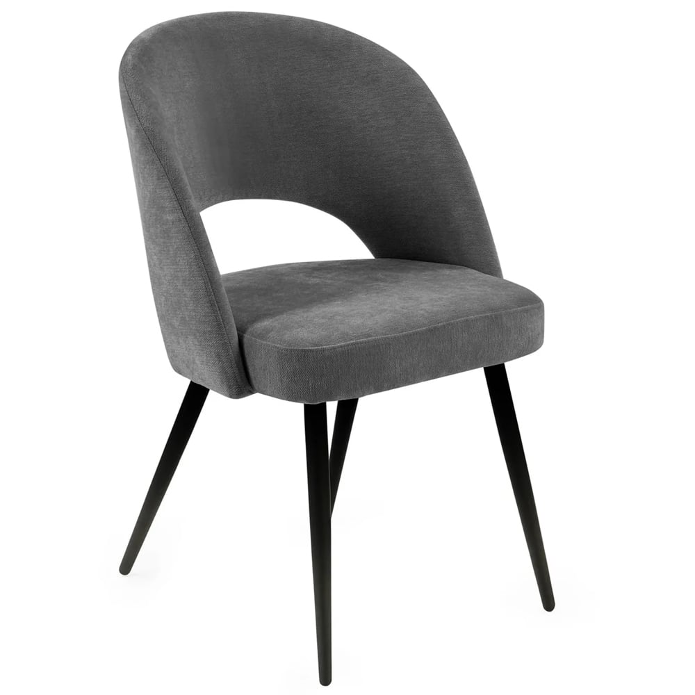 Layton White Marble Effect Round Dining Table With 4 Erie Grey Chairs