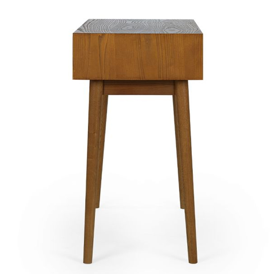 Layton Wooden Console Table With 2 Drawers In Cherry