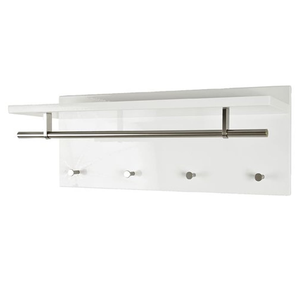 Learo Wooden Coat Rack In White