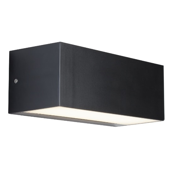 Read more about Led outdoor 1 light 22cm wall bracket in dark grey