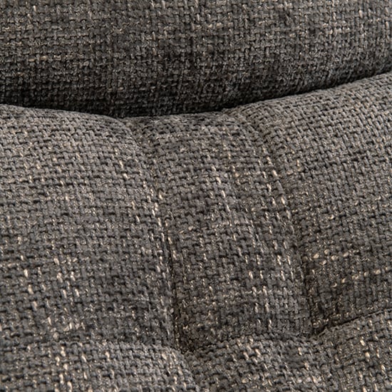 Leda Fabric Electric Recliner Armchair With USB In Ash