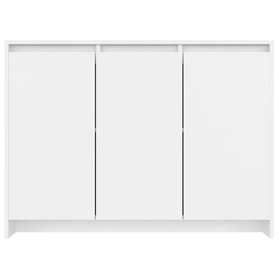 Leehi Wooden Sideboard With 3 Doors In White_3