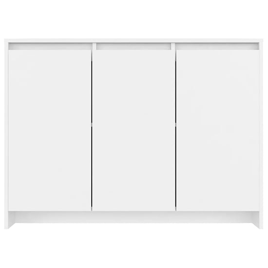 Leehi Wooden Sideboard With 3 Doors In White