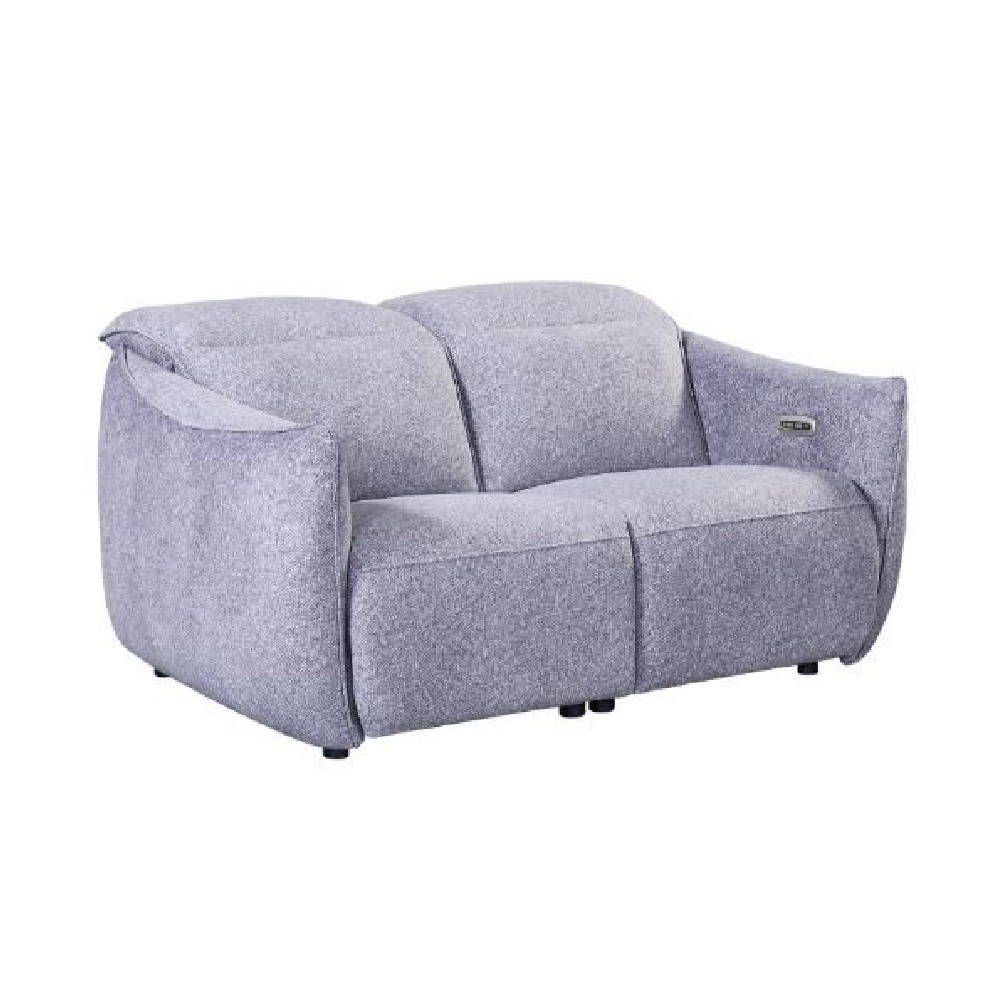Read more about Leiria fabric recliner 2 seater sofa in grey