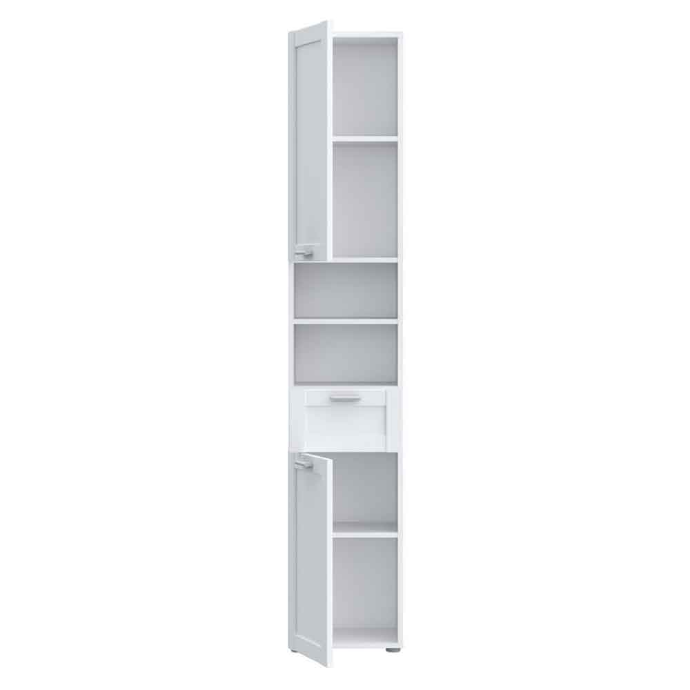 Leko Wooden Bathroom Furniture Set in White